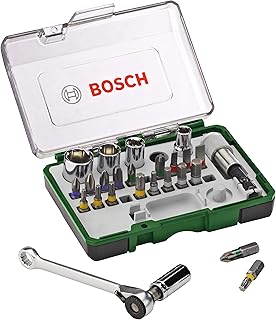 Jeu de 27 tournevis et embouts à cliquet bosch, modèle 2607017160. Avec plus de 300 000 références au catalogue, DIAYTAR COTE D'IVOIRE est le premier choix pour de nombreux Ivoiriens qui cherchent à acheter en ligne. La boutique propose des produits de qualité à des prix abordables, ce qui lui permet de maintenir sa position de leader sur le marché ivoirien de l'e-commerce. La diversité des produits et les services de qualité offerts contribuent à sa réussite.