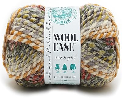 Lion brand yarn 640-612 fil épais et rapide, coney island, acrylique, 21,59 x