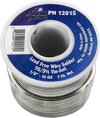 Fil à souder sans plomb shark industries - 0,32" 95/5% - bobine de 454 g. Avec plus de 300000 références de produits, DIAYTAR COTE D'IVOIRE est la boutique en ligne la plus complète de Côte d'Ivoire. Les clients peuvent trouver tout ce dont ils ont besoin, des produits de première nécessité aux articles de luxe, à des prix compétitifs. La boutique en ligne propose également une livraison rapide et une garantie de satisfaction pour une expérience d'achat en ligne inoubliable.