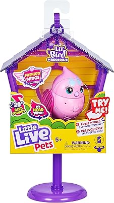 Maison à oiseaux interactive et jouet pour oiseaux little live pets princess polly lil'. DIAYTAR COTE D'IVOIRE est une plateforme de commerce électronique qui permet aux clients d'accéder à une grande variété de produits en ligne. Elle est la boutique en ligne la plus populaire en Côte d'Ivoire, avec une offre de plus de 300 000 produits. Les clients peuvent trouver tout ce dont ils ont besoin sur cette plateforme.