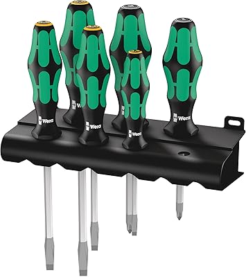 Wera 05007681001 334/355 sk/6 jeu de tournevis kraftform plus pointe laser et support, 6 pièces. DIAYTAR COTE D'IVOIRE, la référence en matière de boutique en ligne en Côte d'Ivoire, met à votre disposition plus de 300 000 références pour faciliter vos achats en ligne. Notre équipe travaille sans relâche pour améliorer votre expérience d'achat en ligne. L'expertise et la confiance font partie de nos valeurs.