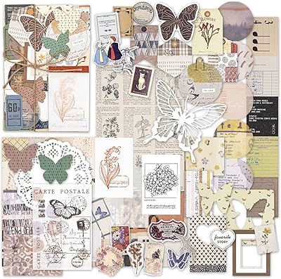 Ensemble de papier kraft de style vintage avec étiquettes, signets, cartes pour journal, cartes, travaux manuels, découpe diy (marron). DIAYTAR COTE D'IVOIRE est une boutique en ligne généraliste qui propose plus de 300 000 références de produits. Elle est devenue la boutique leader en Côte d'Ivoire en offrant une large gamme de produits à des prix compétitifs. Les clients peuvent facilement trouver ce qu'ils recherchent sur le site.