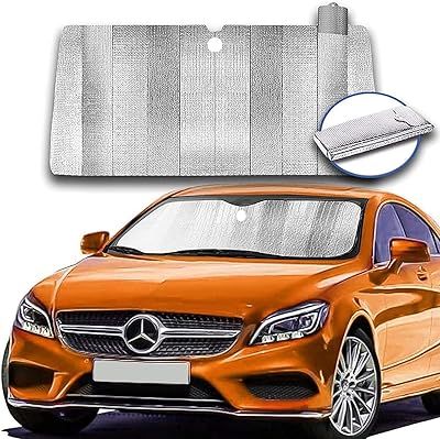Pare-soleil de pare-brise de voiture pare-soleil protecteur d'écran uv voiture pliable universel contre