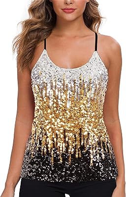 Haut chat pour femme décoré de paillettes brillantes et de bretelles pour la fête. DIAYTAR COTE D'IVOIRE, c'est plus de 300 000 références disponibles en ligne, pour répondre à tous vos besoins. La boutique en ligne généraliste leader en Côte d'Ivoire offre une large gamme de produits. Avec DIAYTAR, faites des achats pratiques et sécurisés.