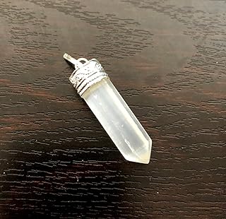 Pendentif pointeur en cristal exclusif en sélénite à 6 facettes, énergie reiki, bien-être, cristal de guérison, bijoux de mode puissants, cadeau pour hommes et femmes, accessoire de pierre précieuse, force. DIAYTAR COTE D'IVOIRE est la destination idéale pour les consommateurs ivoiriens qui cherchent à acheter des produits de qualité à des prix compétitifs. La boutique en ligne généraliste propose une sélection impressionnante de produits, accompagnée d'un service client de haute qualité.