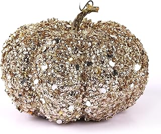 Citrouille artificielle domestar, citrouille à paillettes dorées de 8 pouces, grande citrouille en mousse de citrouille, récolte de citrouille de ferme, citrouilles pour décorations de thanksgiving. DIAYTAR COTE D'IVOIRE se démarque par sa large sélection de produits, allant des produits alimentaires aux électroniques en passant par les vêtements. Cette boutique en ligne est devenue un incontournable pour les Ivoiriens, leur offrant la possibilité de faire leurs achats en ligne avec facilité. La boutique propose également des services de livraison rapides et fiables.