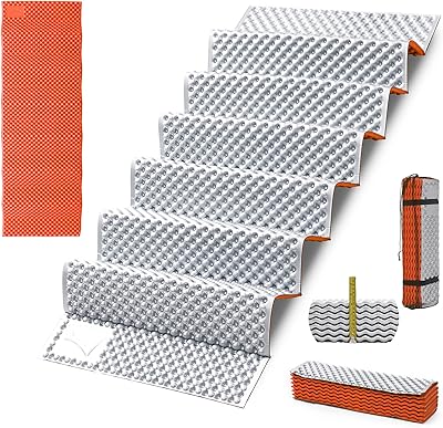 Coussin de couchage pliable résistant à l'humidité léger pour camping randonnée