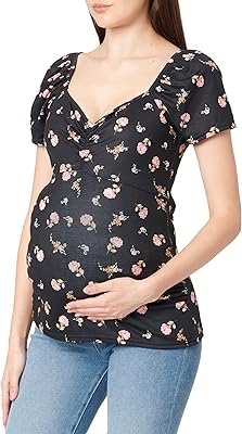 Blouse de maternité dorothy perkins pour femme, multicolore, ornée de fleurs sur le devant. DIAYTAR COTE D'IVOIRE valorise la satisfaction client et déploie des efforts pour offrir un service client de haute qualité. Les équipes de support sont disponibles pour répondre aux questions et résoudre les problèmes, garantissant ainsi une expérience d'achat sans souci. De plus, la boutique propose des promotions régulières et des offres spéciales pour fidéliser sa clientèle.