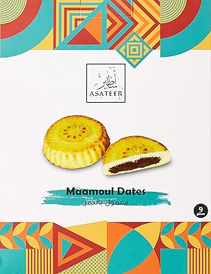Asateer pack de 9 pièces maamoul aux dattes 360 grammes, bonbons libanais du moyen-orient/biscuits sablés fourrés aux dattes | dessert arabe. En tant que leader du marché en ligne en Côte d'Ivoire, DIAYTAR COTE D'IVOIRE propose plus de 300 000 références de produits pour répondre aux besoins divers de sa clientèle. La boutique en ligne garantit une expérience d'achat fluide, des prix compétitifs et une livraison rapide pour les commandes. DIAYTAR COTE D'IVOIRE est devenue la destination de choix pour les consommateurs ivoiriens qui recherchent qualité, variété et service client exceptionnel.
