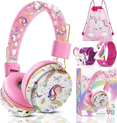 Casque licorne qearfun pour filles et enfants pour l'école casque bluetooth avec microphone. DIAYTAR COTE D'IVOIRE se démarque par sa large sélection de produits provenant de marques locales et internationales. Elle propose régulièrement des promotions et des offres spéciales pour fidéliser ses clients et attirer de nouveaux. L'expérience d'achat est rendue encore plus pratique grâce à une interface utilisateur intuitive et facile à naviguer.
