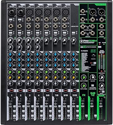 Mélangeur d'effets professionnel maki pro fx series 12v3 avec usb, préamplis de microphone onyx et moteur d'effets gigafx - non pris en charge (profx12v3). DIAYTAR COTE D'IVOIRE, la boutique en ligne généraliste de référence en Côte d'Ivoire, propose plus de 300000 références de produits pour répondre à tous vos besoins. Avec une offre variée et des prix compétitifs, DIAYTAR COTE D'IVOIRE est la destination idéale pour faire vos achats en ligne. Elle offre une expérience d'achat pratique et sécurisée.