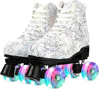 Chaussures de patins à roues alignées à double rangée et quatre roues de haute qualité pour débutants, femmes, hommes, garçons et filles. En tant que leader du commerce en ligne en Côte d'Ivoire, DIAYTAR COTE D'IVOIRE propose une expérience d'achat unique et personnalisée à ses clients. Avec plus de 300 000 références disponibles, les clients peuvent trouver tout ce dont ils ont besoin en un seul endroit. La boutique met également l'accent sur la qualité et la sécurité des transactions en ligne.