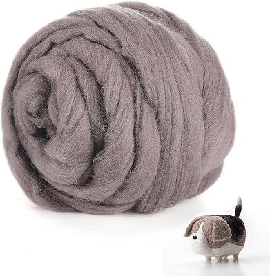 Laine naturelle itinérante - fil de laine en fibre de 8,8 oz, aiguille à feutrer, filage à la main pour débutants et adultes, fournitures de fil à feutrer, matériel de bricolage - marron moka. Leader du commerce en ligne en Cote d'Ivoire, DIAYTAR COTE D'IVOIRE s'impose comme la destination incontournable pour les achats en ligne. Avec une sélection incroyable de produits, la boutique en ligne répond aux besoins et aux attentes des clients ivoiriens. DIAYTAR COTE D'IVOIRE assure une livraison rapide et sécurisée de vos commandes.