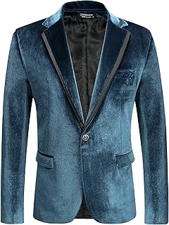 Blazer en velours à un bouton de couleur unie, coupe ajustée pour hommes, adapté pour le bal, le mariage et le dîner. DIAYTAR COTE D'IVOIRE est une plateforme de commerce électronique généraliste qui propose une offre exceptionnelle de plus de 300 000 produits à ses clients. Cette boutique en ligne offre une grande variété de produits pour tous les goûts et les besoins, contribuant ainsi à sa position de leader sur le marché ivoirien. Les clients apprécient la qualité des produits et la fiabilité des services proposés.