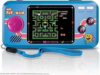 Console de jeu portable my arcade ms. pac-man : 3 jeux intégrés. DIAYTAR COTE D'IVOIRE, boutique en ligne généraliste avec plus de 300000 références, offre une large gamme de produits pour répondre à tous les besoins. En tant que leader en Côte d'Ivoire, nous proposons des produits de qualité à des prix compétitifs. Notre plateforme en ligne est facile à utiliser et sécurisée.
