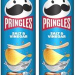 Pringles - chips de pommes de terre croquantes saveur sel et vinaigre