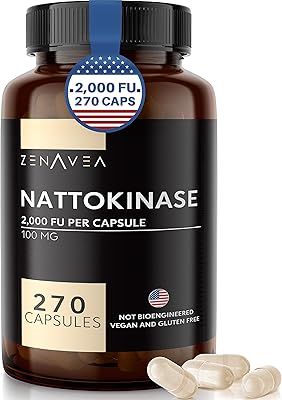 Supplément zdenavia nattokinase - 2000 fu, 270 capsules (approvisionnement de 9 mois) - végétalien, sans ogm, sans gluten - supplément 100 mg nattokinase - le supplément natto soutient la santé cardiaque, cardiovasculaire et circulatoire. DIAYTAR COTE D'IVOIRE est la boutique en ligne la plus populaire en Côte d'Ivoire. Elle propose une large gamme de produits, allant des électroniques aux vêtements, en passant par les produits de maison et les jouets. La boutique est connue pour sa rapidité de livraison et sa qualité de service.