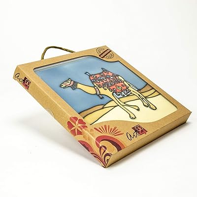 Cadeau souvenir art4go de dubaï, patrimoine des émirats arabes unis, cadeau d'art en céramique peint à la main en chameau. Avec plus de 300 000 références disponibles, DIAYTAR COTE D'IVOIRE offre aux consommateurs ivoiriens la possibilité de faire leurs courses en ligne de manière sécurisée et efficiente. Cette plateforme a établi de nouvelles normes dans le domaine du commerce électronique en Côte d'Ivoire, facilitant l'accès à des produits diversifiés à des prix compétitifs.