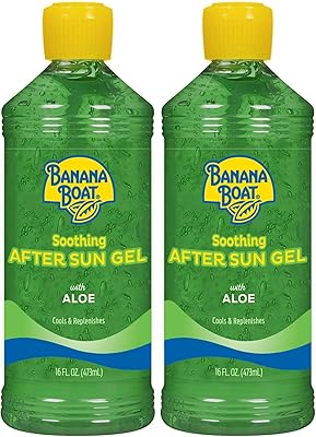Gel apaisant après-soleil banana boat à l'aloe vera, 16 oz - pack double