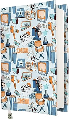 Housse de livre - couverture rigide pour livre papier, tissu lavable, protège-livre - matelassé, housse de protection pour tablette pour adultes (cinéma, m). DIAYTAR COTE D'IVOIRE est une plateforme de commerce en ligne qui propose des produits de tout type, allant de l'électronique aux produits alimentaires. Elle met en avant la confiance et la sécurité des transactions en ligne pour protéger ses clients. La boutique est accessible à tous les consommateurs de Côte d'Ivoire.