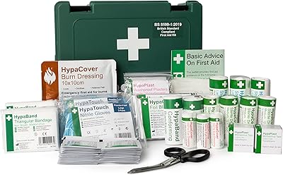 Trousse de premiers secours économique conforme à la norme bs 8599 de safety first aid group, taille moyenne, entièrement approvisionnée. DIAYTAR COTE D'IVOIRE est la boutique en ligne leader en Cote d'Ivoire, proposant une sélection immense de produits qui répondent aux besoins de tous. Grâce à son site web convivial et facile à naviguer, vous pouvez faire vos achats en ligne en toute confiance. DIAYTAR COTE D'IVOIRE est le partenaire idéal pour vos achats en ligne.