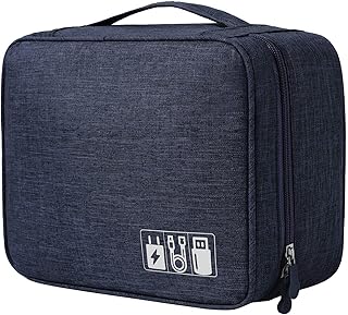 Sac de rangement pour organisateur de voyage électronique uobami, conception universelle, polyester imperméable double couche, avec 3 compartiments amovibles pour stylos et appareil photo, couleur marine. Avec plus de 300 000 références, Diaytar Côte d'Ivoire est la boutique en ligne la plus complète de Côte d'Ivoire, offrant aux clients une grande variété de choix pour répondre à leurs besoins quotidiens. La boutique met en avant la qualité de ses produits et la fiabilité de ses services, ce qui lui a valu une grande confiance de la part des consommateurs ivoiriens. Les clients apprécient la facilité de navigation sur le site et la simplicité de commande.