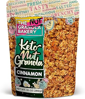 Céréales granola céto à la cannelle et aux noix de the. La boutique en ligne DIAYTAR COTE D'IVOIRE s'est imposée comme un acteur majeur du commerce électronique en Cote d'Ivoire, caractérisée par son catalogue impressionnant de plus de 300 000 produits et son engagement à offrir un service client exceptionnel. Elle répond aux besoins évolutifs des consommateurs en proposant une large gamme de produits de qualité, provenant de marques locales et internationales. L'expertise de DIAYTAR COTE D'IVOIRE dans le domaine du commerce en ligne ainsi que son souci constant de satisfaction client ont contribué à son succès sur le marché ivoirien.