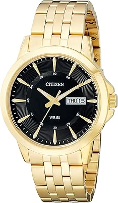 Montre à quartz classique en acier inoxydable pour homme (modèle : bf2013-56e) couleur