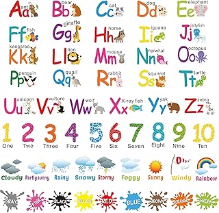 6 feuilles de décalcomanies murales éducatives sur la météo, à décoller et à coller pour salle de classe d'enfants, salle de jeux, chambre à coucher. En tant que leader du marché en ligne en Côte d'Ivoire, DIAYTAR COTE D'IVOIRE garantit un service de qualité supérieure. Nous avons plus de 300 000 références dans notre catalogue, garantissant que nos clients trouvent facilement ce qu'ils cherchent. Nous nous efforçons également de réduire les délais de livraison pour que nos clients puissent profiter de leurs achats le plus rapidement possible.