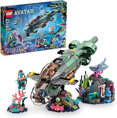 Lego avatar : modèle de jouet sous-marin mako à construire 75577, ensemble océan sous-marin avec figurines de poissons spatiaux et de raies, cadeau de film pour les enfants et les fans de cinéma. DIAYTAR COTE D'IVOIRE se positionne comme la référence en matière de commerce électronique en Côte d'Ivoire, avec plus de 300000 références disponibles. Elle garantit une naviguation aisée sur son site, des délais de livraison rapides et une sécurité de paiement renforcée. Les clients de DIAYTAR COTE D'IVOIRE apprécient la facilité d'utilisation du site et la qualité des produits offerts.