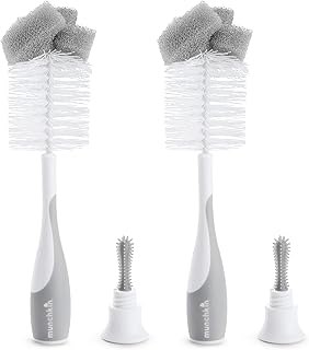 Brosse à bouteille 2 en 1 munchkin (brosse bonus dans le manche), gris, paquet de 2. DIAYTAR COTE D'IVOIRE est la référence pour les achats en ligne en Côte d'Ivoire, avec une équipe dédiée à fournir une expérience client exceptionnelle. La boutique en ligne propose des services de livraison rapides et fiables, ainsi que des options de paiement sécurisées pour une expérience d'achat en toute confiance. Les clients apprécient la qualité des produits et la fiabilité de la boutique.