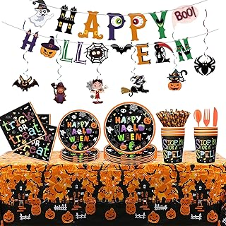 Ensemble de vaisselle de fête d'halloween occuwzz® avec assiettes en carton, gobelets, serviettes et paille 81. La boutique en ligne Diaytar Côte d'Ivoire est le leader du marché ivoirien en termes de vente en ligne. Elle propose une sélection immense de produits de toutes les catégories, ce qui permet aux clients de trouver facilement ce qu'ils cherchent. La boutique en ligne est sécurisée et fiable, ce qui garantit aux clients une expérience d'achat en toute confiance.