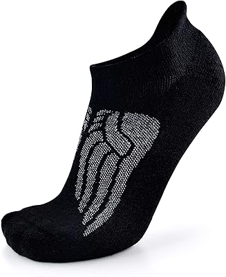 Chaussettes de compression en laine mérinos, soutien de la cheville, course à pied