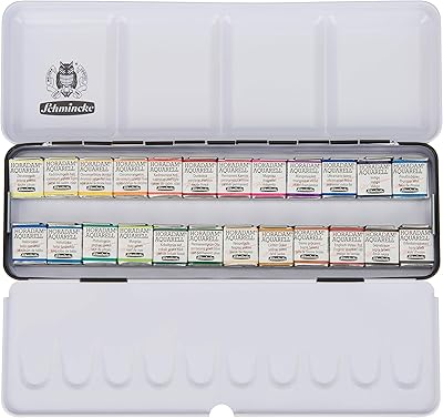 Schmink boîte de peinture aquarelle horadam® avec 24 aquarelles fines 74424097 boîte en métal. DIAYTAR COTE D'IVOIRE est la référence pour tout ce que vous avez besoin en Côte d'Ivoire. Avec plus de 300000 références, la boutique en ligne généraliste propose une large sélection de produits pour répondre à tous les besoins. Elle met l'accent sur la satisfaction client.