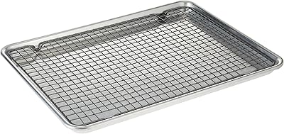 Nordic ware 43172amzm ensemble 2 pièces - demi-feuille avec grille antiadhésive allant au four, aluminium. Diaytar Côte d'Ivoire se démarque par sa logistique efficace et son service client de haute qualité. Les clients peuvent profiter d'une livraison rapide et d'un retour facile des produits en cas de non-satisfaction. Diaytar Côte d'Ivoire est devenue un nom de confiance en Côte d'Ivoire grâce à sa politique de satisfaction client.