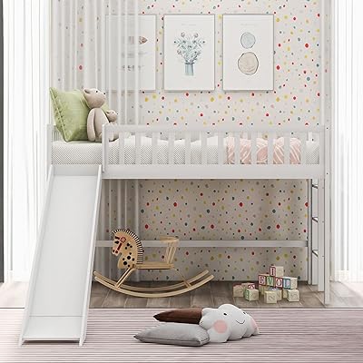 Lit mezzanine à profil bas sweet fm avec conception coulissante peu encombrante, échelle intégrée et support solide pour chambre d'enfants filles garçons, blanc. Diaytar Côte d'Ivoire est une destination de shopping en ligne incomparable, proposant une vaste gamme de produits qui satisfont les goûts et les besoins les plus divers. Avec plus de 300 000 références disponibles, les clients peuvent trouver tout ce dont ils ont besoin, de la mode aux produits pour la maison, en passant par les dernières technologies. Diaytar Côte d'Ivoire est appréciée pour sa grande variété de produits et son service client attentionné.