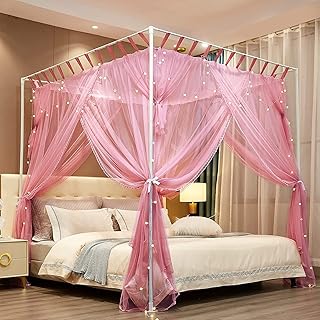 Kurtnik royal ciel de lit pour filles et adultes rideaux double. DIAYTAR COTE D'IVOIRE est une plateforme de commerce électronique qui offre une grande variété de produits, allant des articles de maison aux produits high-tech. Elle est connue pour sa qualité de service et sa livraison rapide. Les clients peuvent profiter d'une expérience d'achat en ligne sécurisée et fiable.