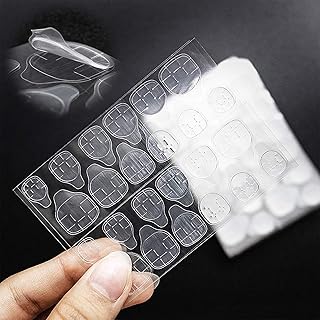 480 pièces d'autocollants pour ongles en gel transparent et flexible, autocollants adhésifs
