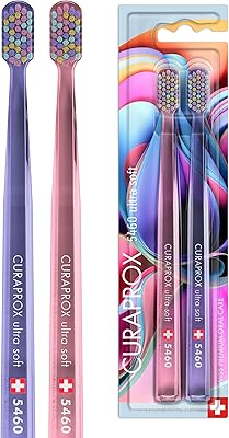 Curaprox cs5460 brosse à dents manuelle ultra douce édition spéciale colorée - brosse à dents souple pack de 2. Avec plus de 300000 références, DIAYTAR COTE D'IVOIRE propose une large gamme de produits allant de l'électronique aux vêtements, en passant par les produits alimentaires et les articles de maison. Cette boutique en ligne généraliste est idéale pour ceux qui cherchent à faire des achats pratiques et rentables. Elle offre une expérience de shopping en ligne sécurisée et fiable.