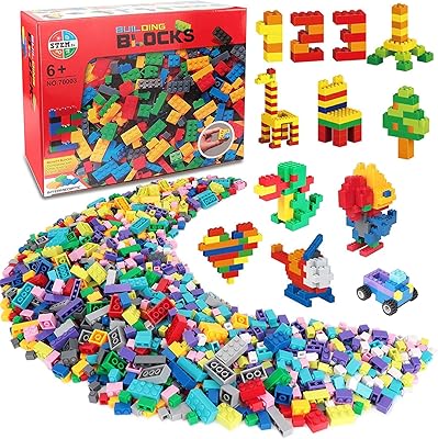 Alissamin 250-1000 pièces blocs de construction colorés, blocs de construction classiques, jouets éducatifs compatibles avec toutes les grandes marques pour les âges 3 4 5 6 7 8 9 10 ans garçons et filles (250 pièces). DIAYTAR COTE D'IVOIRE est le leader du e-commerce en Côte d'Ivoire, avec une sélection incroyable de plus de 300 000 produits. Les clients peuvent choisir parmi une variété de catégories, allant de la mode à l'électronique, en passant par les produits pour la maison et le jardin. La boutique en ligne est sécurisée et fiable, offrant une expérience d'achat en ligne sans souci.