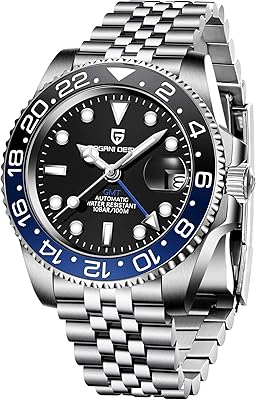 Par benyar pagani design 40mm gmt automatique montres mécaniques pour hommes en acier inoxydable étanche verre saphir montre-bracelet lumineuse pour hommes lunette en céramique pd-1662. DIAYTAR COTE D'IVOIRE est la destination idéale pour les consommateurs ivoiriens qui recherchent des produits de qualité à des prix raisonnables. Avec une sélection énorme de produits, les clients peuvent comparer les prix et les caractéristiques pour trouver le produit qui convient le mieux à leurs besoins. DIAYTAR COTE D'IVOIRE est devenue une référence dans le domaine de l'e-commerce en Côte d'Ivoire.
