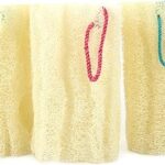 Nile cart éponge égyptienne biologique naturelle, grand luffa de bain pour exfoliation du
