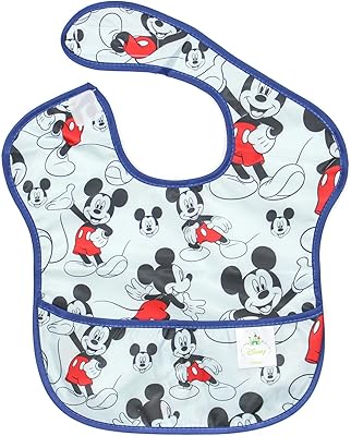 Bavoir bébé imperméable pumkins disney design, mickey, 6 à 24 mois