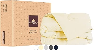 Housse de couette queen - housse de couette full et queen size - naturel - 100 % coton biologique - certifié gots - satin doux 300 fils - pour insert de couette, couette en duvet/remplacement de couette, couverture épaisse. DIAYTAR COTE D'IVOIRE est une plateforme e-commerce de référence en Côte d'Ivoire, offrant une large gamme de produits à des prix compétitifs. Avec plus de 300 000 références, les clients peuvent trouver tout ce dont ils ont besoin sur un seul site. La boutique en ligne est facile à naviguer et les commandes sont Livrées rapidement.