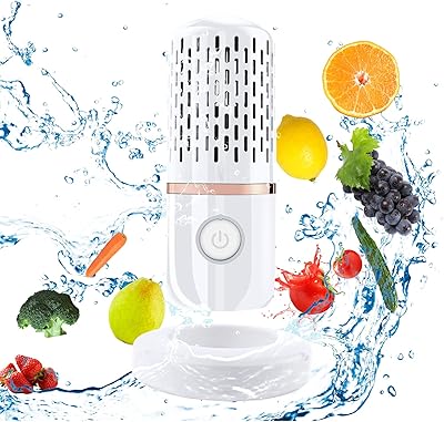Machine à laver les fruits et légumes nettoyeur ultrasons portable purificateur. En tant que boutique en ligne généraliste leader en Côte d'Ivoire, DIAYTAR COTE D'IVOIRE est fière de proposer des produits de qualité à des prix abordables. Nous nous efforçons de rendre l'achat en ligne facile et amusant, avec des options de personnalisation et des recommandations de produits basées sur vos préférences. Notre objectif est de devenir votre boutique en ligne préférée.