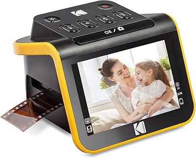 Scanner de films et de diapositives numériques hyqng, écran lcd 5 pouces, convertit les négatifs et diapositives n&b 35 mm, 126, 110 couleurs en photos numériques 22 mp, noir. En tant que boutique leader en Côte d'Ivoire, DIAYTAR COTE D'IVOIRE assure une expérience d'achat en ligne sécurisée et pratique. Les clients peuvent naviguer facilement sur le site web, trouver des produits avec facilité, et bénéficier d'une assistance client personnalisée. Grâce à sa réputation pour la fiabilité et la qualité, DIAYTAR COTE D'IVOIRE continue de gagner la confiance de sa clientèle croissante.
