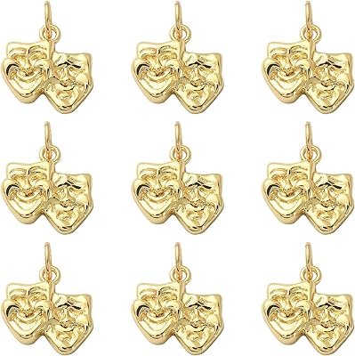 Licon sweet 10 pièces commentaires d'opéra, drame, comédie et tragédie avec anneau ouvert, breloques plaquées pour accessoires, colliers et bracelets faits à la main. Diaytar Côte d'Ivoire se positionne comme leader du marché du e-commerce en Côte d'Ivoire grâce à son offre exhaustive de plus de 300 000 références. Cette boutique en ligne généraliste répond aux attentes des consommateurs en leur offrant une sélection impressionnante de produits, allant des accessoires de mode aux produits électroniques de pointe. Avec un engagement en faveur de la satisfaction client et des processus de commande et de livraison simplifiés, Diaytar Côte d'Ivoire consolide sa position de premier choix pour les acheteurs en ligne.