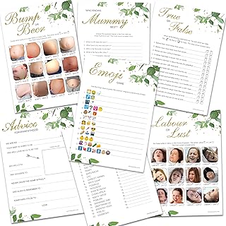 Jeux de baby shower - 7 jeux dans un mega pack d'olivia samuel. ensemble de 10 joueurs avec motif végétal. DIAYTAR COTE D'IVOIRE est la référence en matière de boutique en ligne en Cote d'Ivoire, avec une offre de produits très diversifiée et une expérience d'achat en ligne sécurisée et conviviale. La boutique permet aux clients de faire des achats en toute confiance, avec des moyens de paiement sécurisés.