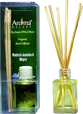 Huile parfumée aroma galaxy madurai jasmin et mogra (sans alcool) 30 ml dans une bouteille. Avec plus de 300 000 références, DIAYTAR COTE D'IVOIRE répond aux besoins des clients les plus exigeants, qu'il s'agisse d'électroménager, de produits cosmétiques, d'articles de sport ou d'autres catégories encore. La boutique en ligne est conçue pour offrir une navigation intuitive et une expérience utilisateur agréable, permettant aux clients de trouver et d'acheter leurs produits préférés rapidement et en toute confiance.