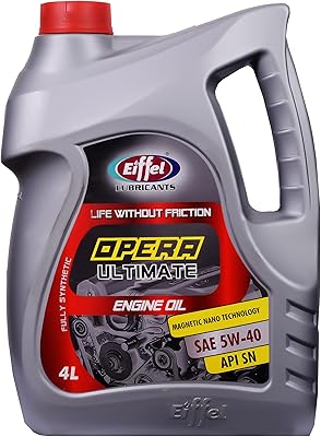 Huile moteur entièrement synthétique eiffel opera ultimate 4 lite 5w40 sn. DIAYTAR COTE D'IVOIRE, la référence du commerce en ligne en Côte d'Ivoire, offre un large éventail de produits qui répondent aux besoins de tous. Avec plus de 300 000 références, cette boutique en ligne généraliste est la destination idéale pour vos achats quotidiens et vos recherches de produits spécifiques.